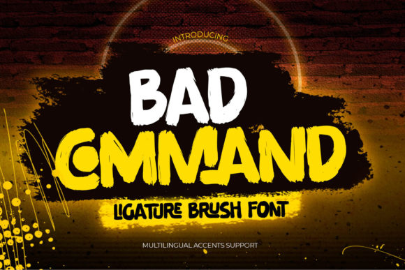 Bad Command: A Display Font with Quiet Confidence