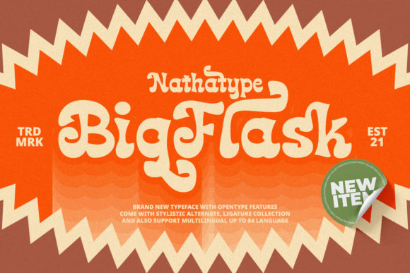 Big Flask: A Display Font That Commands Attention