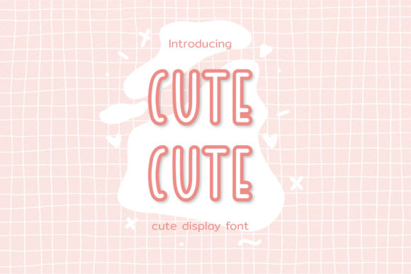 Cute Cute: A Friendly Display Font for Small Business Branding