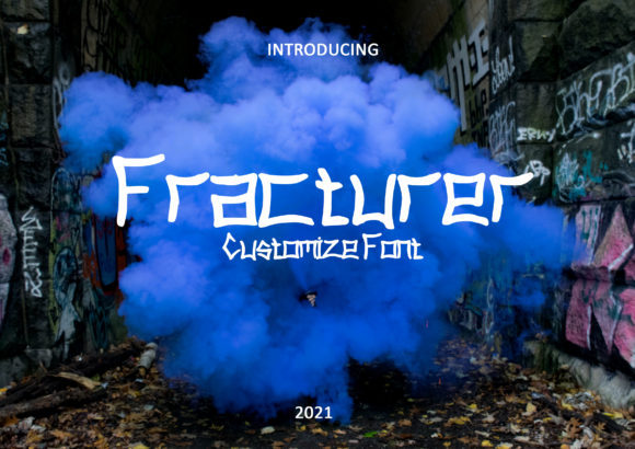 Fracturer: A Quirky Display Font for Handmade Brands