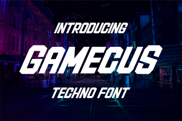 Gamecus: A Bold Display Font That Elevates Real Small Business Branding