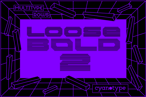 MultiType Rows Loose Bold 2: A Display Font That Adds Instant Personality