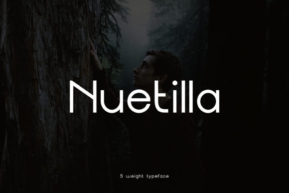 Nuetilla: A Display Typeface That Makes Handmade Products Shine