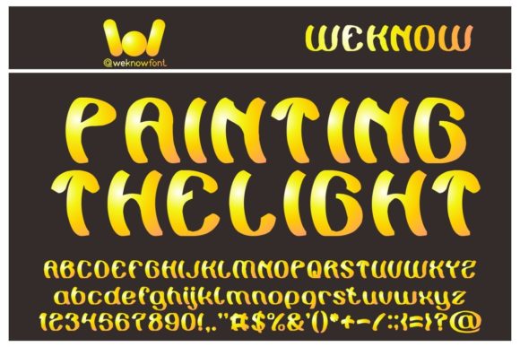 Painting the Light: A Display Font for Editorial Impact