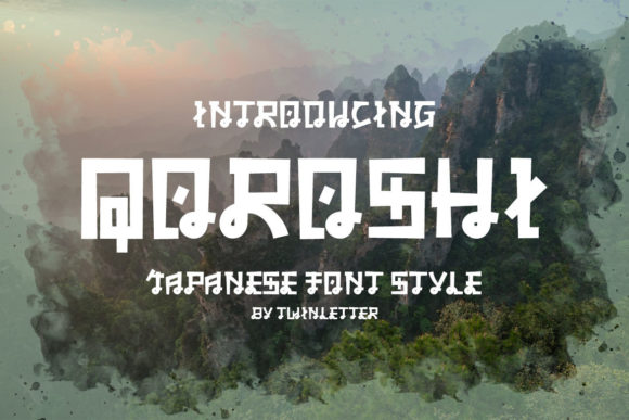Qoroshi: A Japanese-Inspired Display Font That Elevates Real Branding Work