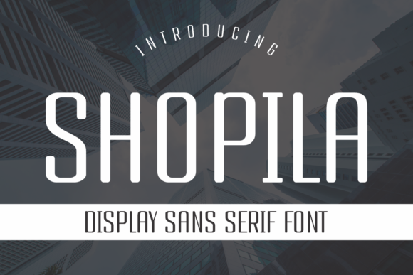 Shopila: A Bold Display Font for Scroll-Stopping Marketing