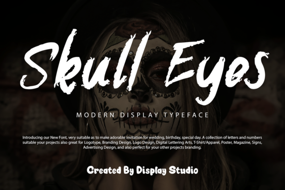 Skull Eyes: A Display Font That Speaks Before You Read