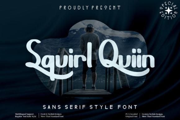 Squirl Quiin: A Display Font That Makes Your Brand Feel Thoughtfully Designed