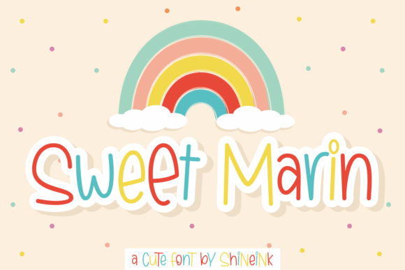 Sweet Marin: A Playful Display Font for Editorial Charm
