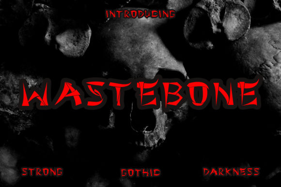 Wastebone: A Bold Display Font for Memorable Branding